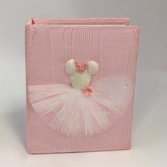 Custom made Baby Hardbound Photo Album in Moiré with Ballerina Tutu - Small - pic2
