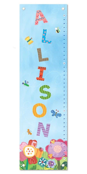 Dreamy Day Personalized Growth Chart