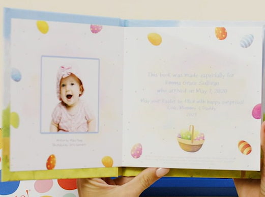 Baby's First Easter Personalized Book