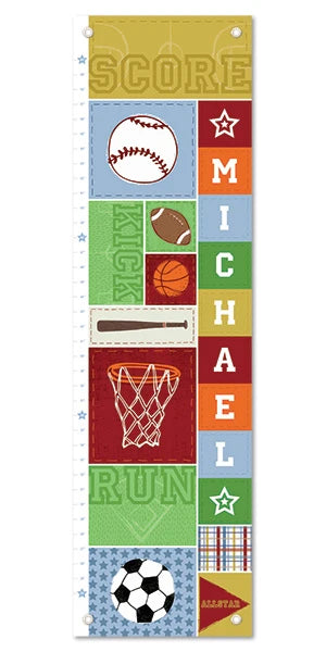 Sports Personalized Growth Chart