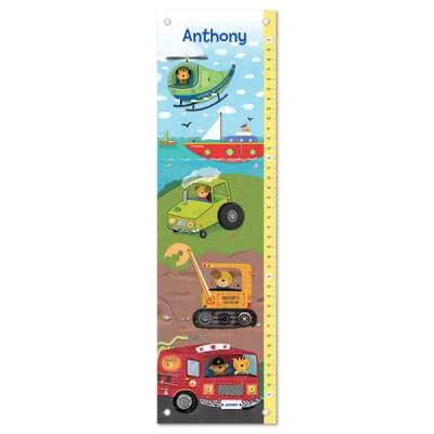 Vehicles Personalized Growth Chart