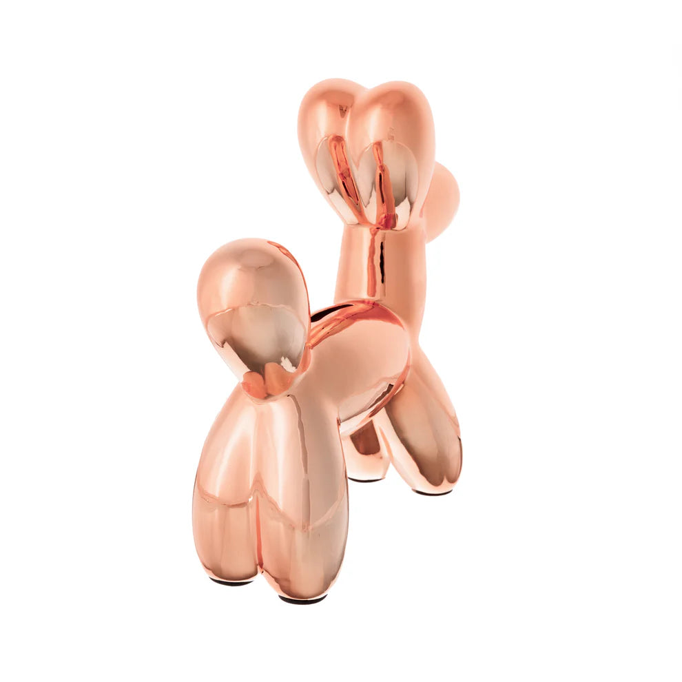 Engravable Balloon Dog Bank Rose Gold