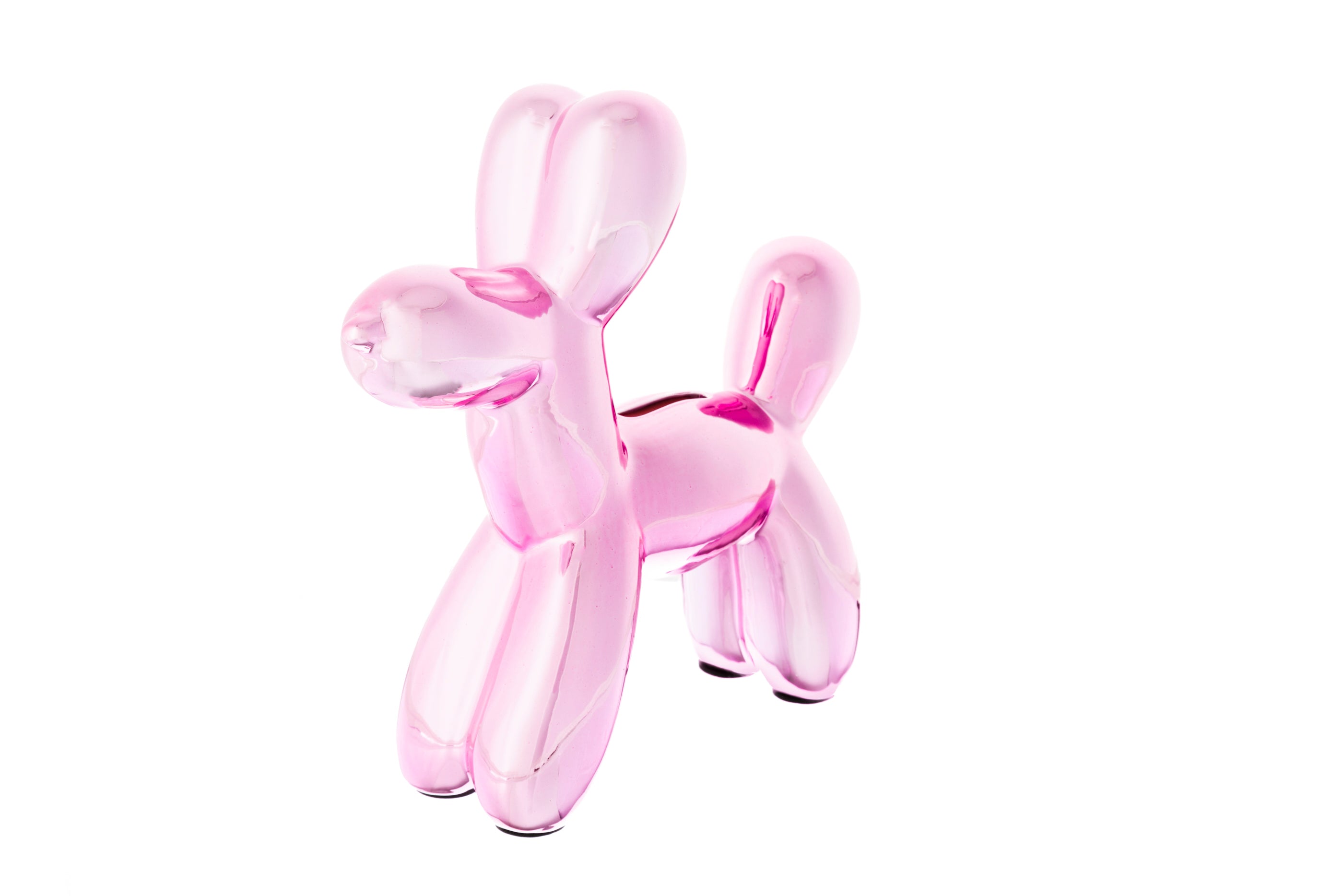 Engravable Balloon Dog Coin/Piggy Bank - Pink