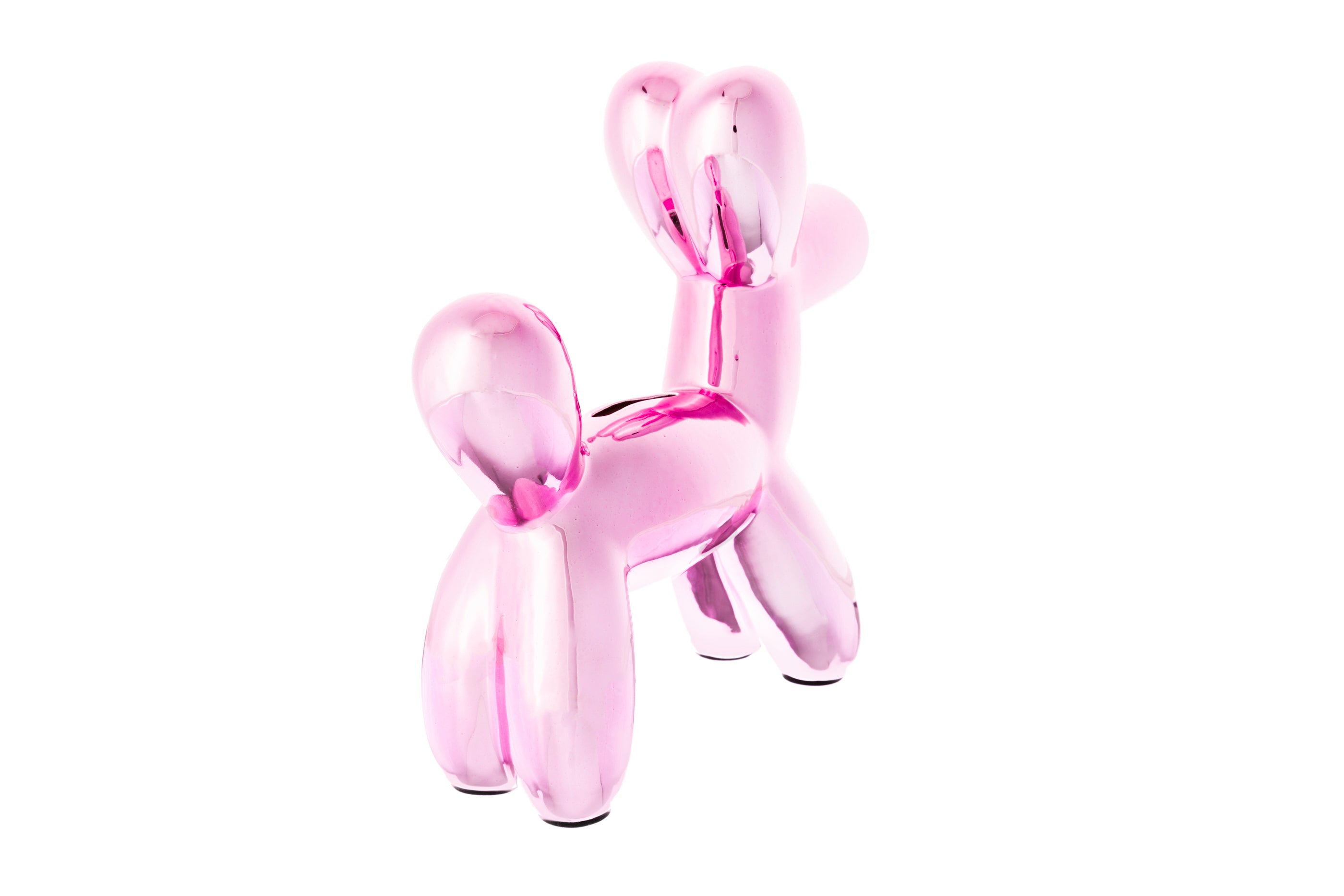 Engravable Balloon Dog Coin/Piggy Bank - Pink