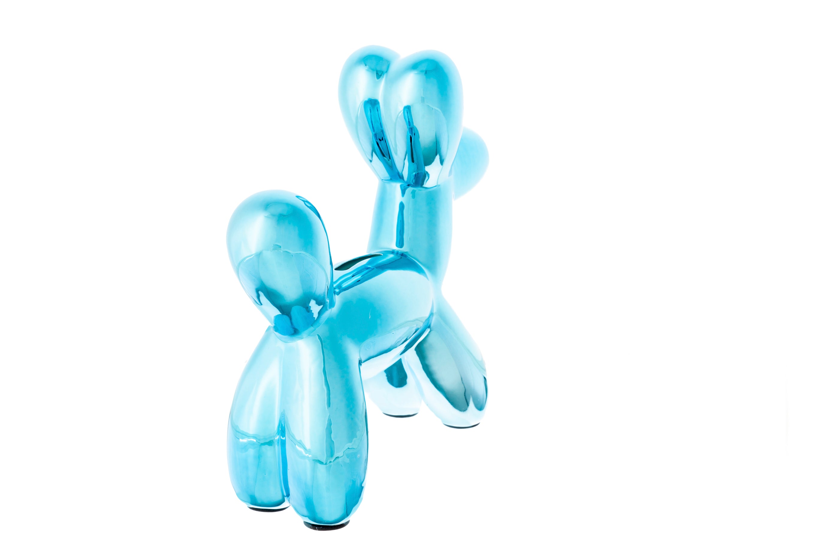 Engravable Balloon Dog Bank Blue