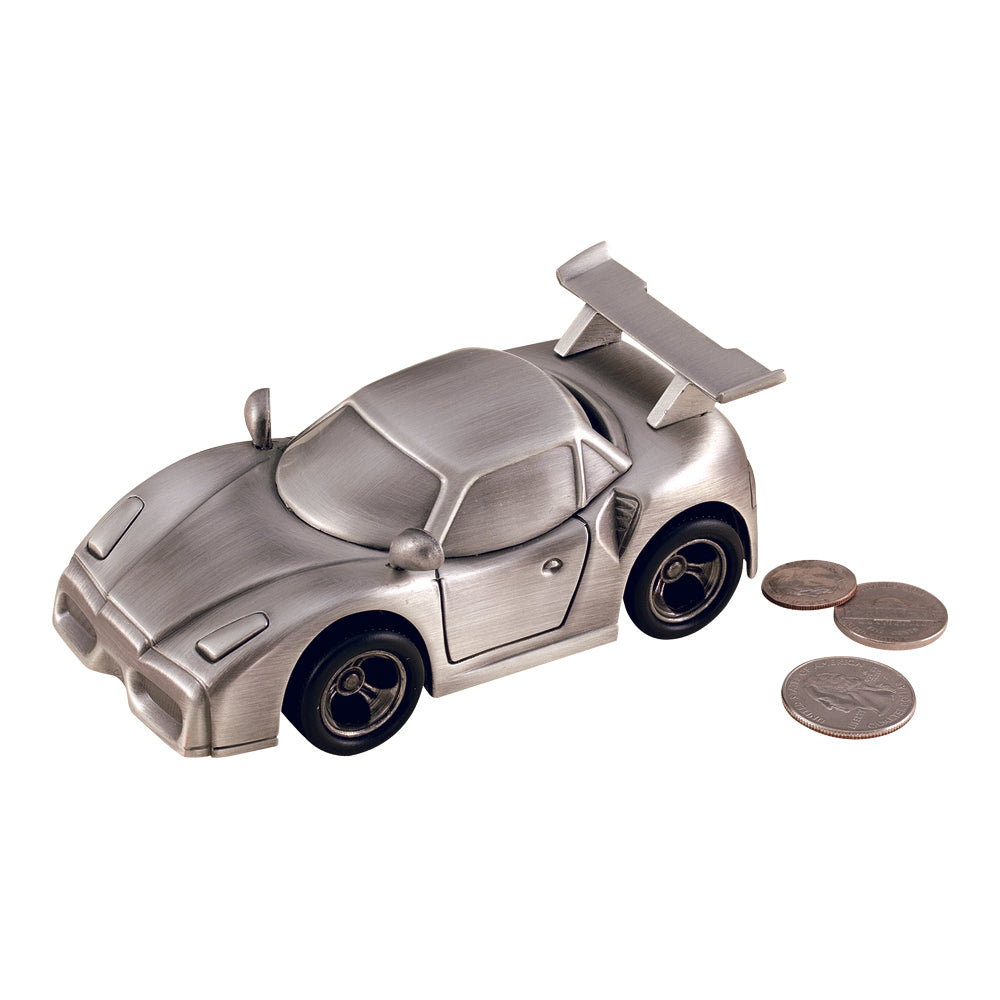 Engravable Sports Car Coin/Piggy Bank