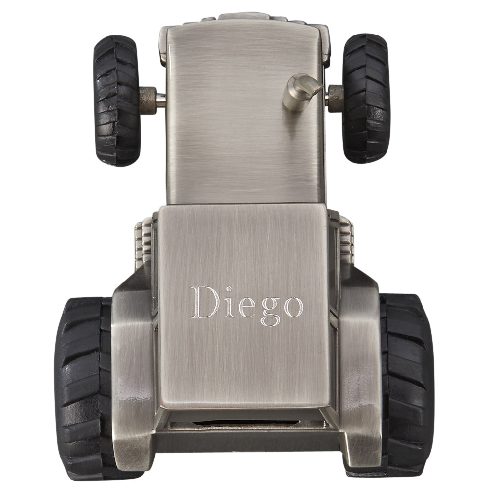 Engravable Tractor Shaped Coin/Piggy Bank