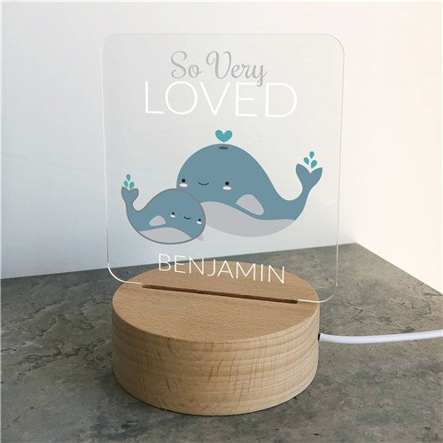 So Very Loved Baby Night Light - Personalized