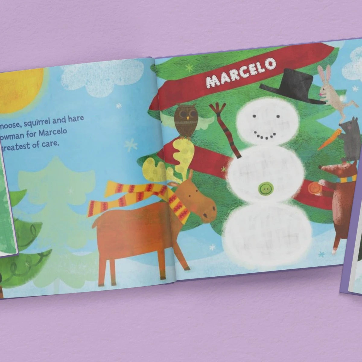 My Magical Snowman Personalized Book