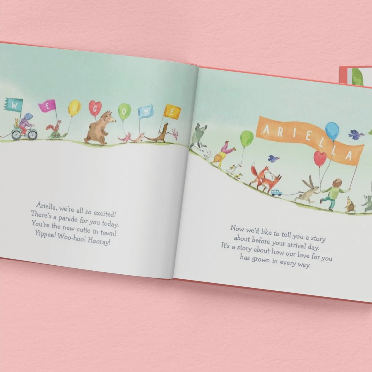 New Cutie in Town Personalized Book