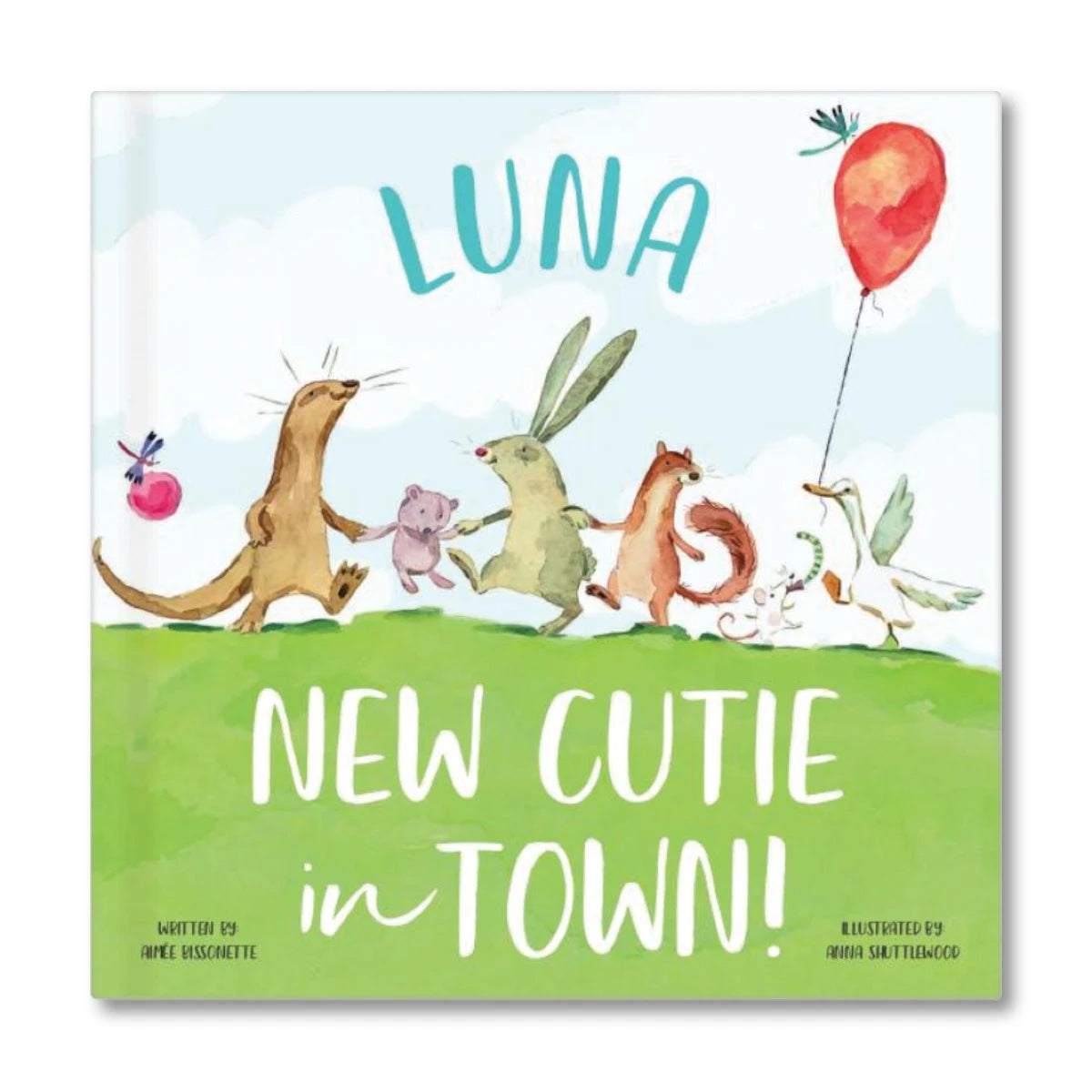 New Cutie in Town Personalized Book