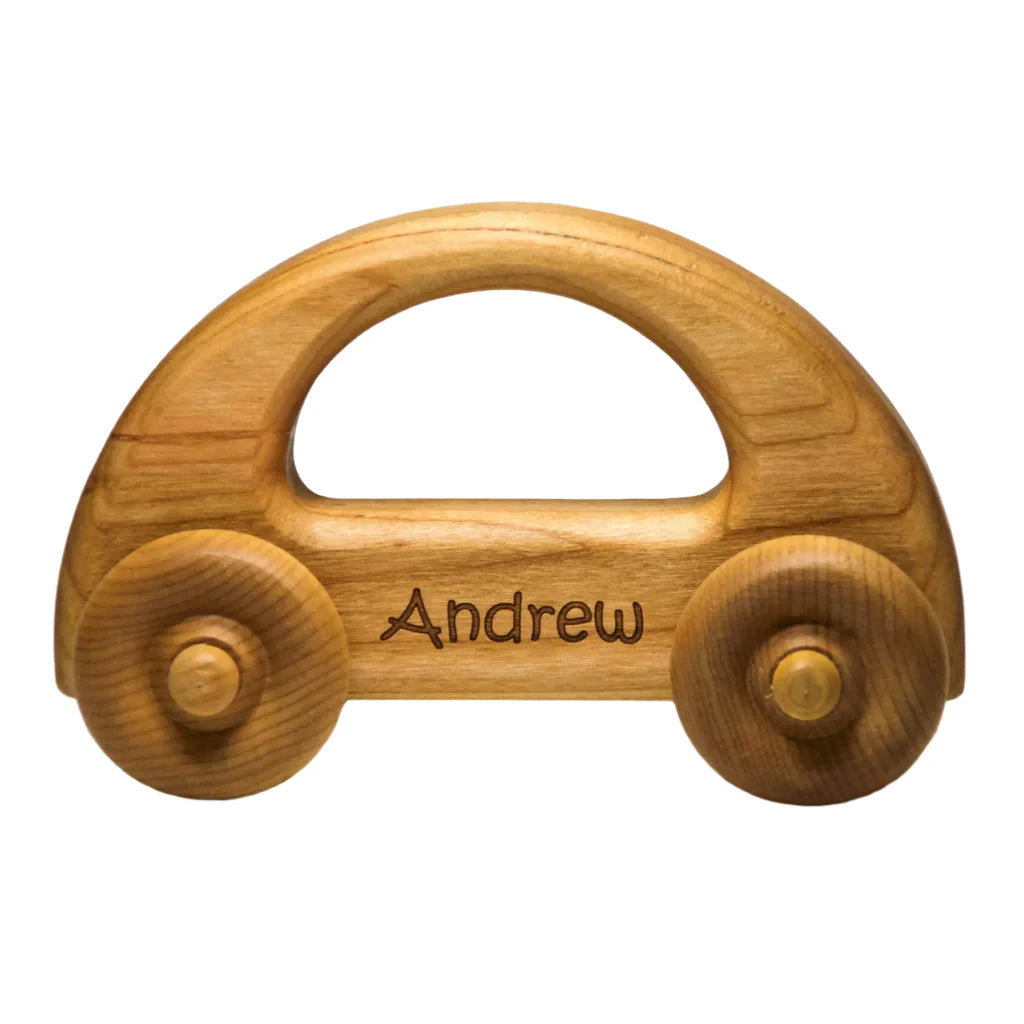 Wooden Toy Car - Personalized - Handmade Montessori Toy