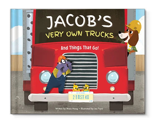 My Very Own Trucks Personalized Book