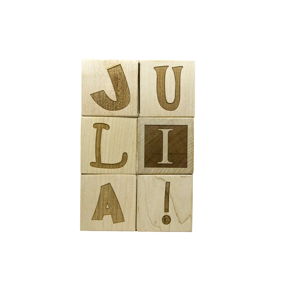 Personalized Wood Name Blocks -6