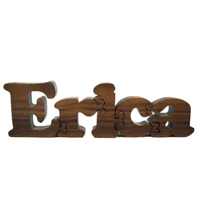 Wooden Name Puzzle - 3