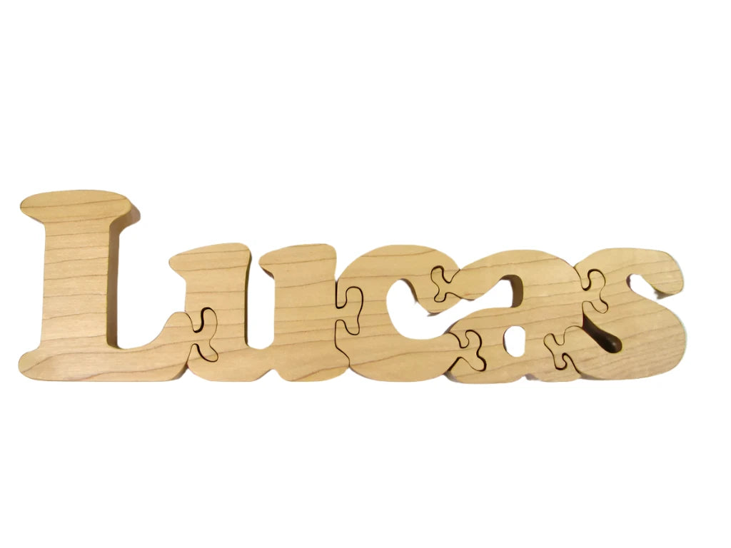 Wooden Name Puzzle - 4