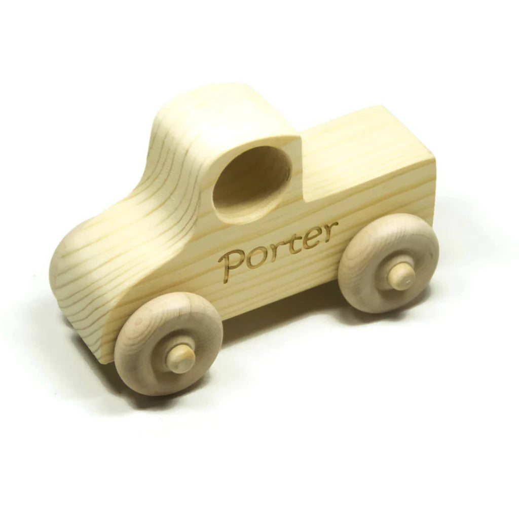 Wooden Toy Truck - Pickup Truck 2