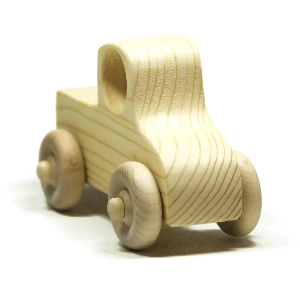 Wooden Toy Truck - Pickup Truck - Personalized - Handmade Montessori Toy