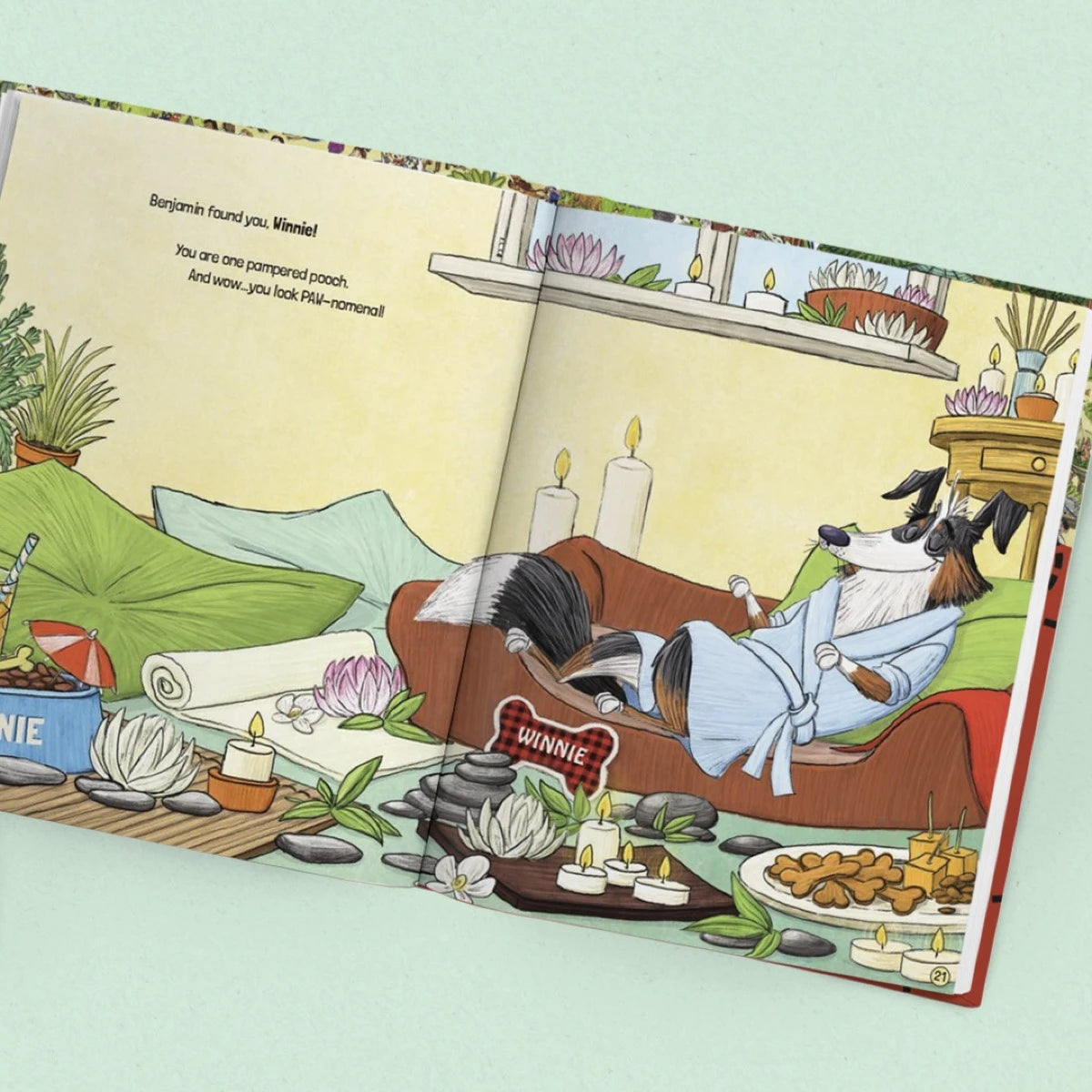 Where Did My Dog Go? Personalized Family Search-and-Find Book